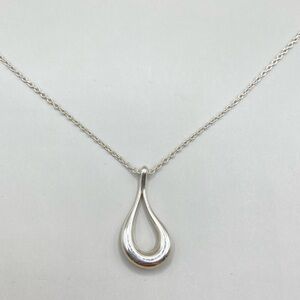 Tiffany & Co. Elsa Peretti Open Teardrop Necklace